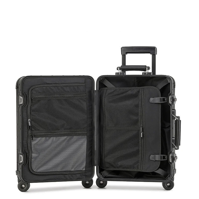 Aluminum Frame Spinner Luggage