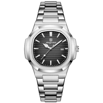 Men's Stainless Steel Quartz Watch 2025
