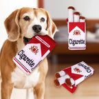 Juguete Interactivo de Peluche para Perros con Diseño Divertido de Cigarrillos